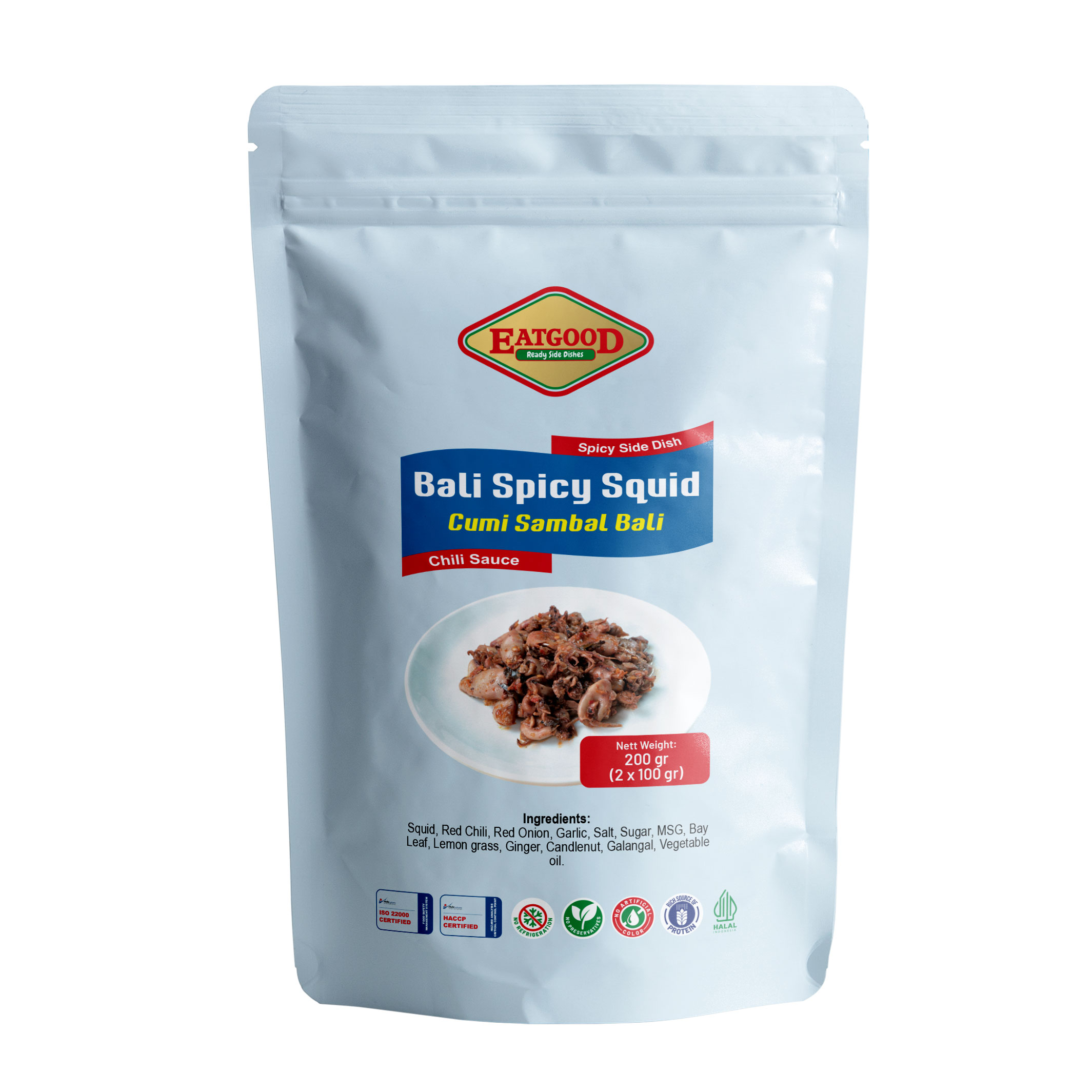 Bali Spicy Squid 200 gr